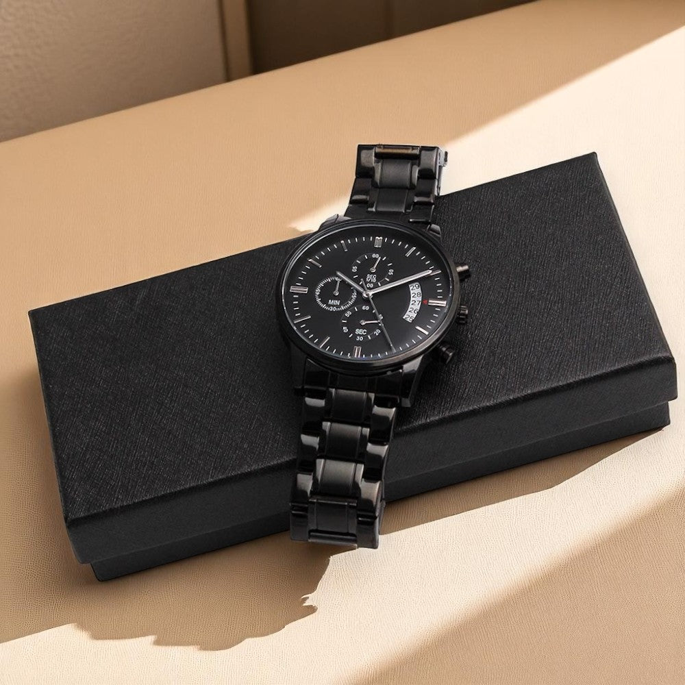 Engraved Memorial Watch β Miscarriage Gift for Dad