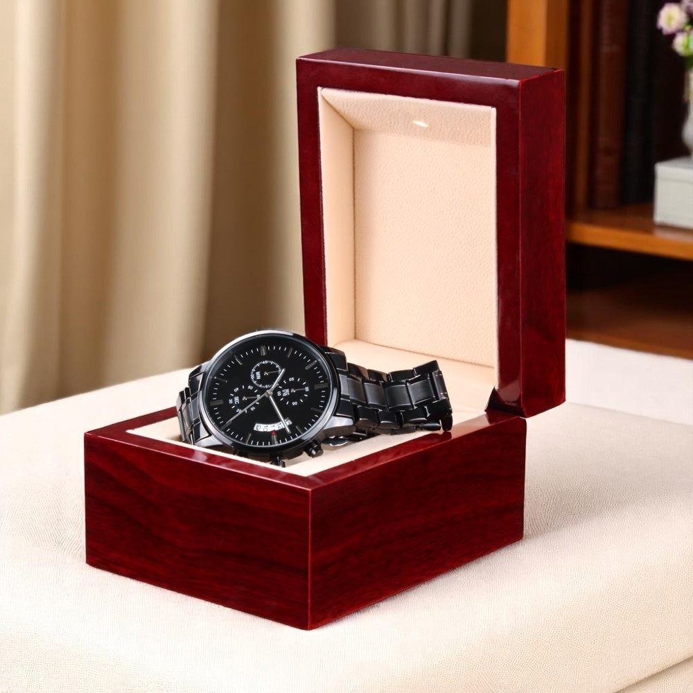 Engraved Memorial Watch β Miscarriage Gift for Dad