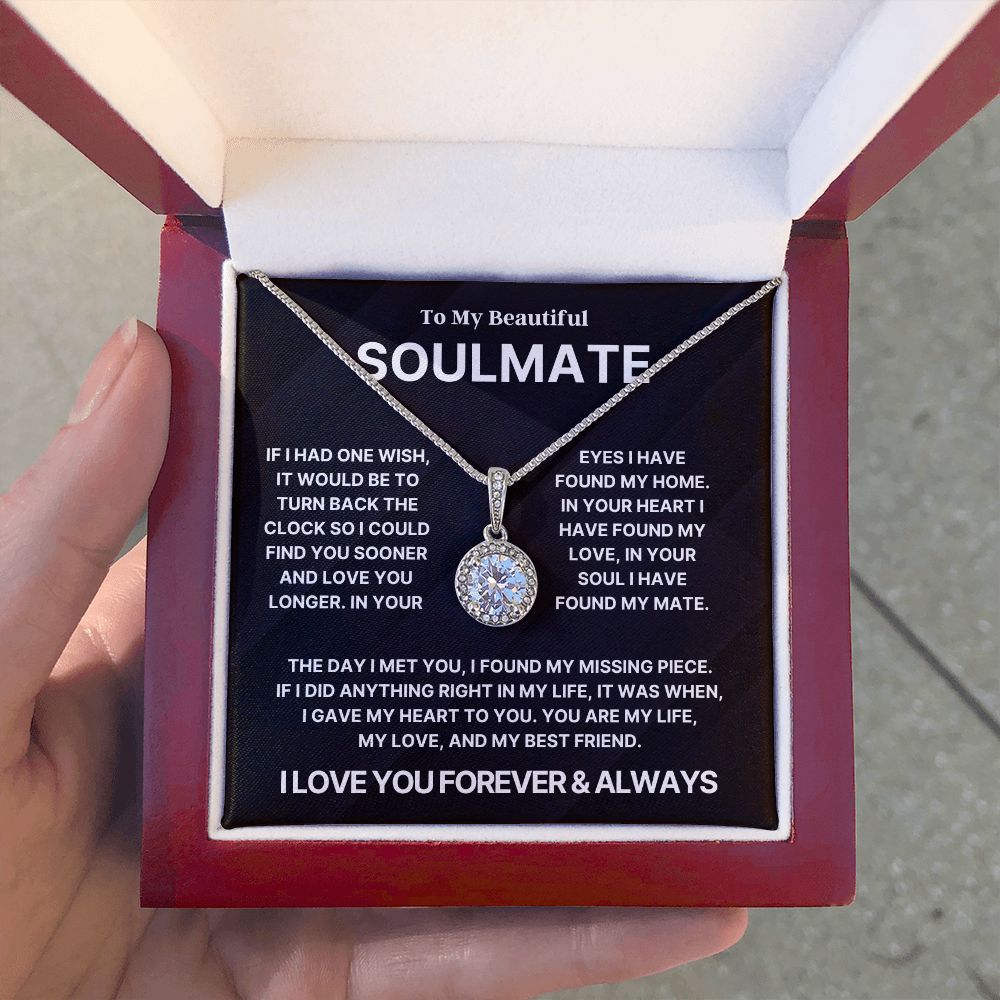 To My Soulmate l Eternal Love Necklace - Stacy Style