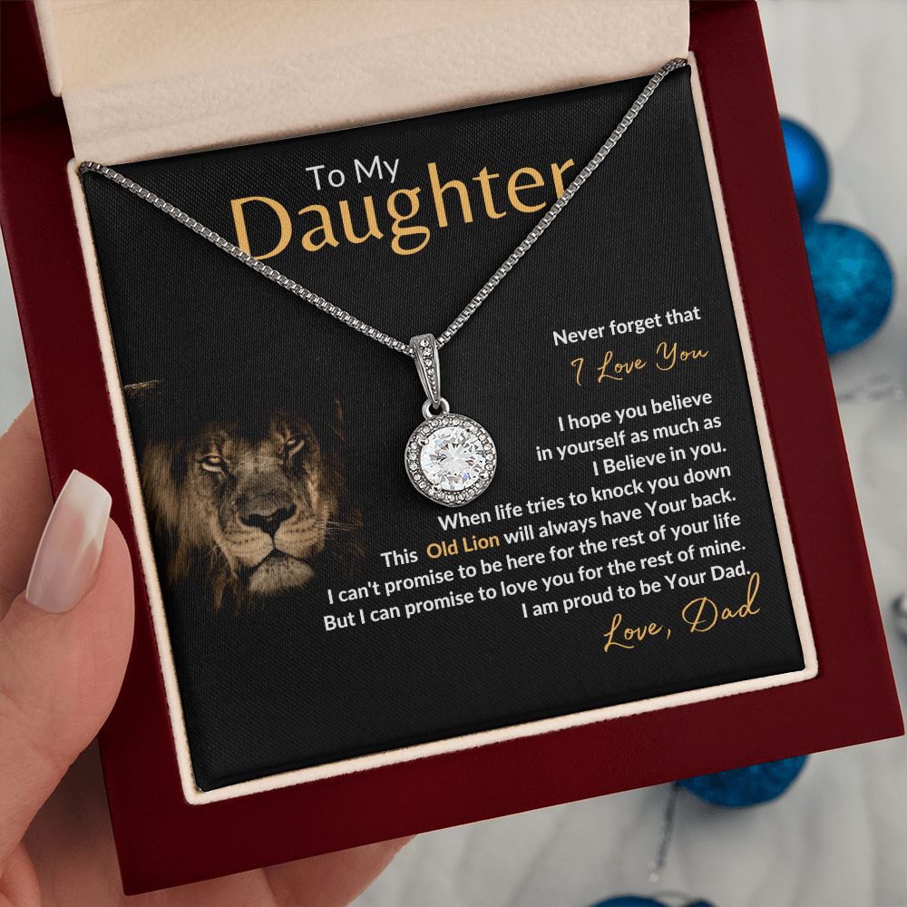 To My Daughter l Never Forget that I Love You (Eternal Hope Necklace) - Stacy Style
