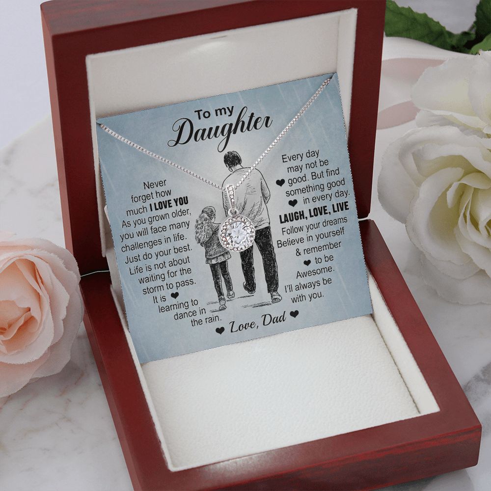To My Daughter l Follow your dreams (Eternal Hope Necklace) - Stacy Style