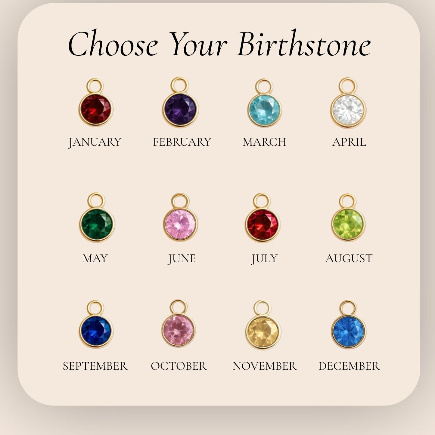 Celestial Birthday Necklace