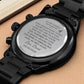 Engraved Memorial Watch – Miscarriage Gift for Dad