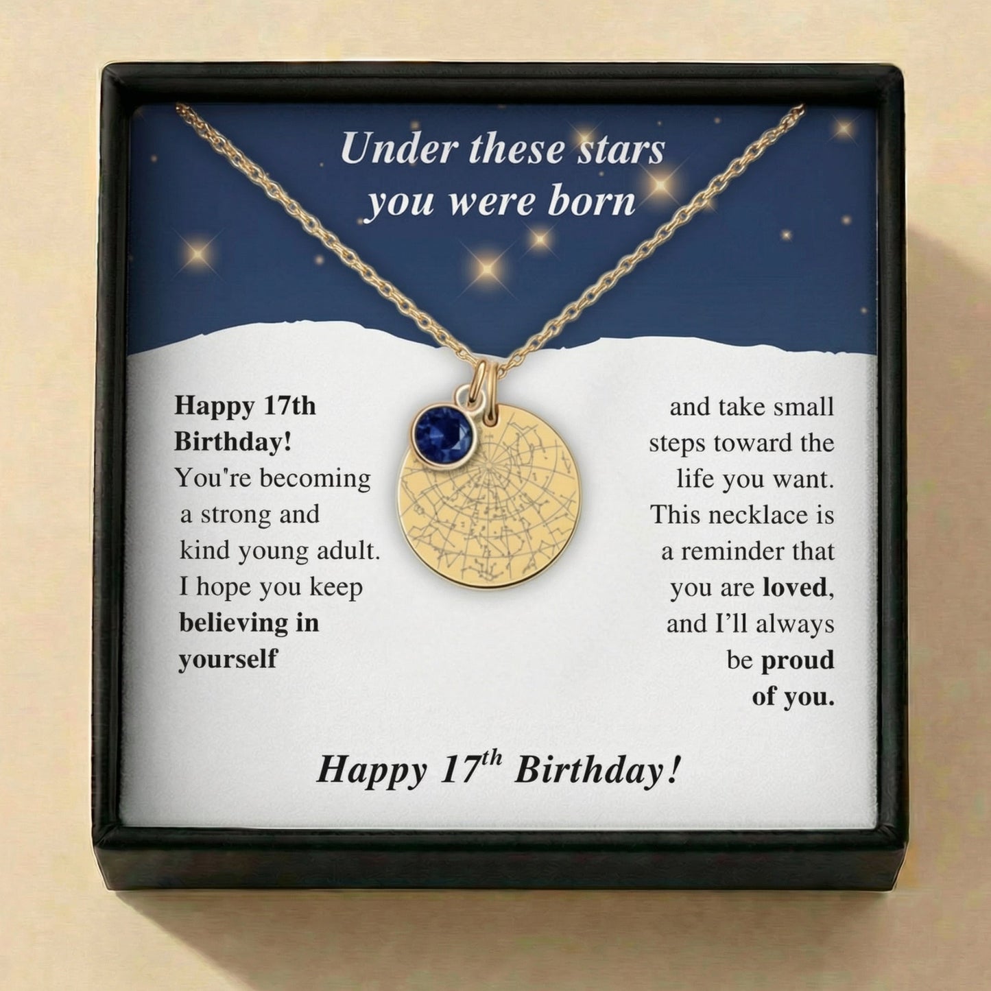 Celestial Birthday Necklace