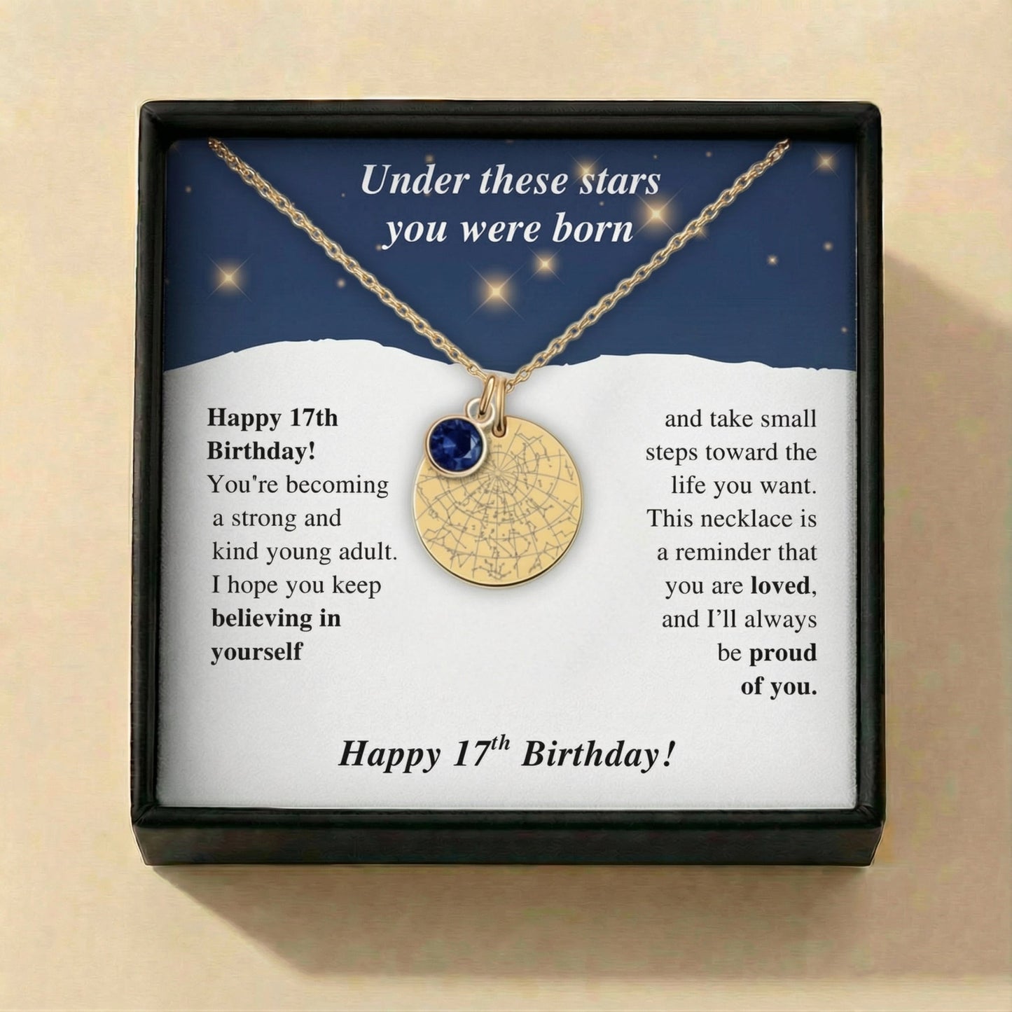 Celestial Birthday Necklace