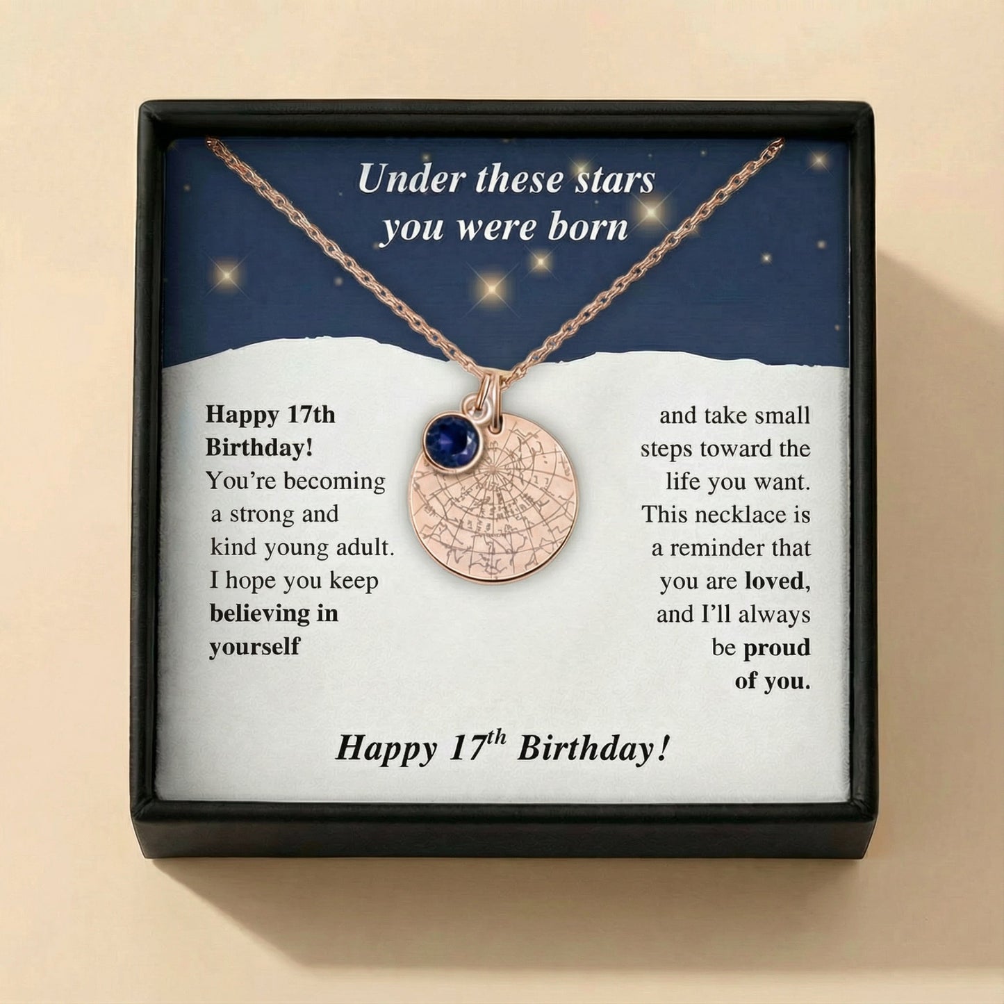 Celestial Birthday Necklace
