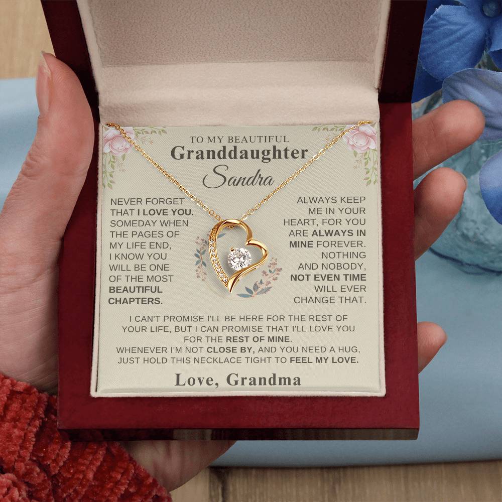 To My Beautiful Granddaughter - Forever Love Gift Set