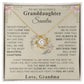 To My Granddaughter - Love Grandma  Personalized Gift Set