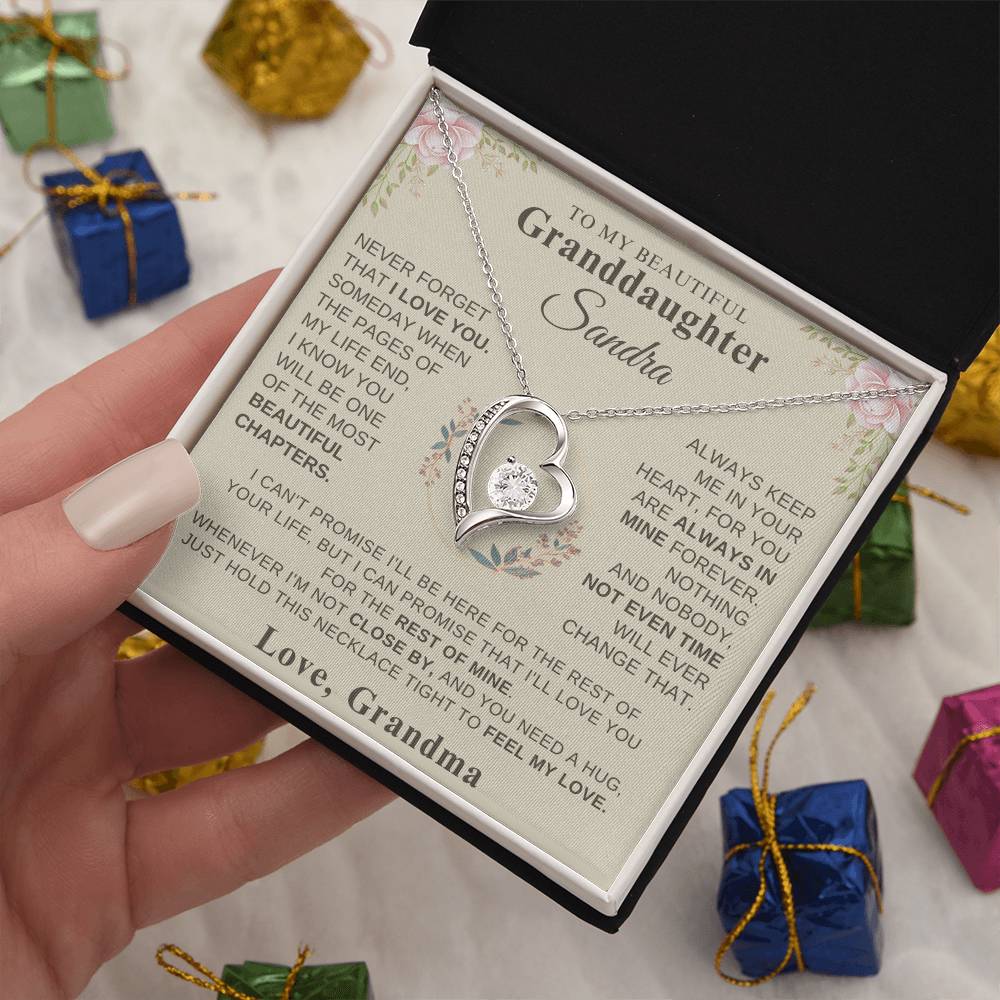 To My Beautiful Granddaughter - Forever Love Gift Set