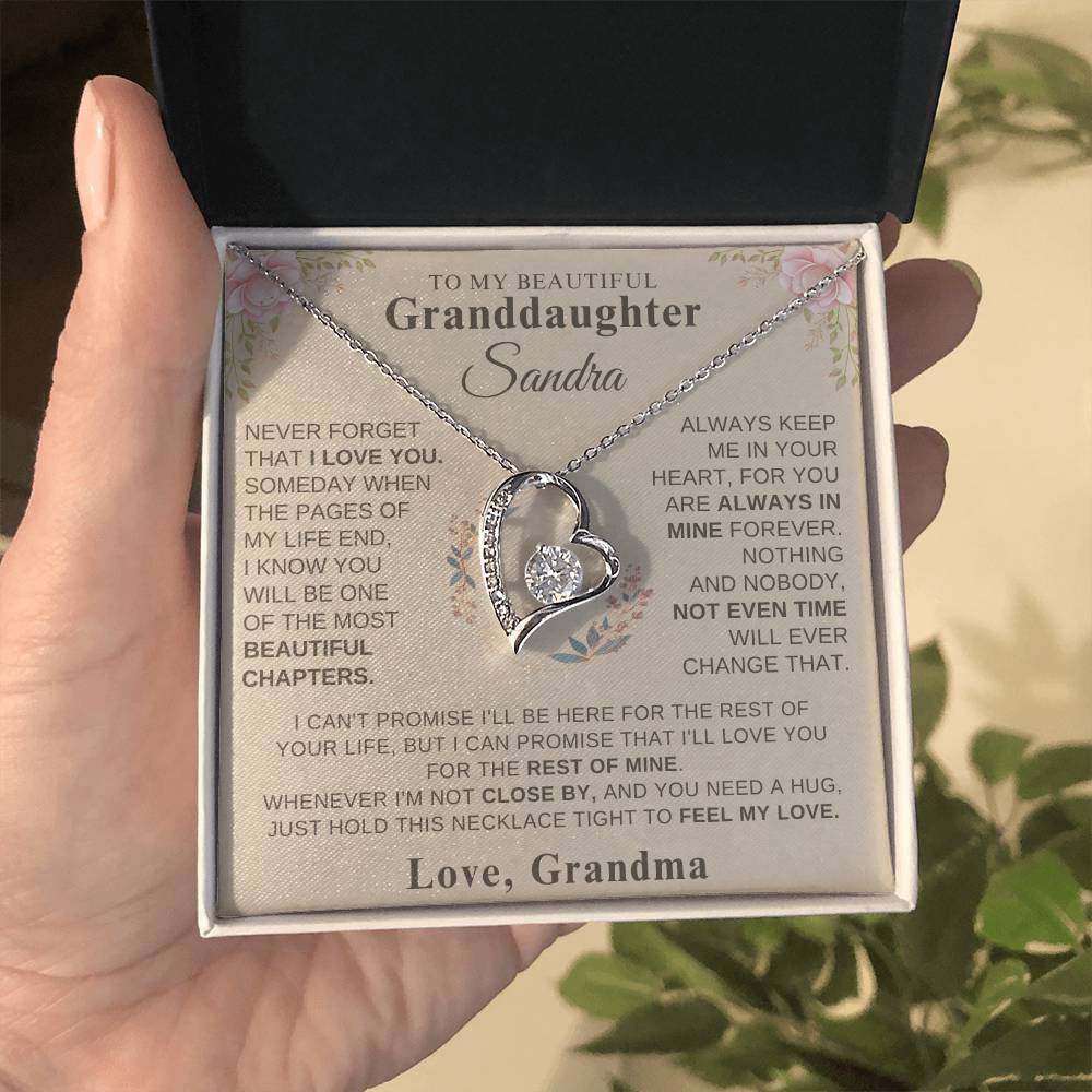 To My Beautiful Granddaughter - Forever Love Gift Set