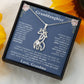 Granddaughter Necklace Gift Set - Sentimental Jewelry from Grandma