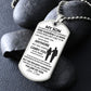 My Son l I WILL CARRY YOU IN MY HEART (Dog Tag Necklace) - Stacy Style