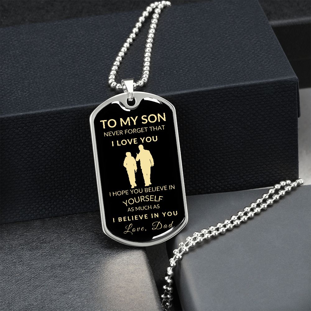 To My Son -I Hope You Believe in Yourself - Stacy Style