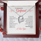 To My Beautiful Girlfriend l I Found You (Forever Love Necklace) - Stacy Style