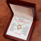 To My Beautiful Girlfriend l I Found You (Forever Love Necklace) - Stacy Style