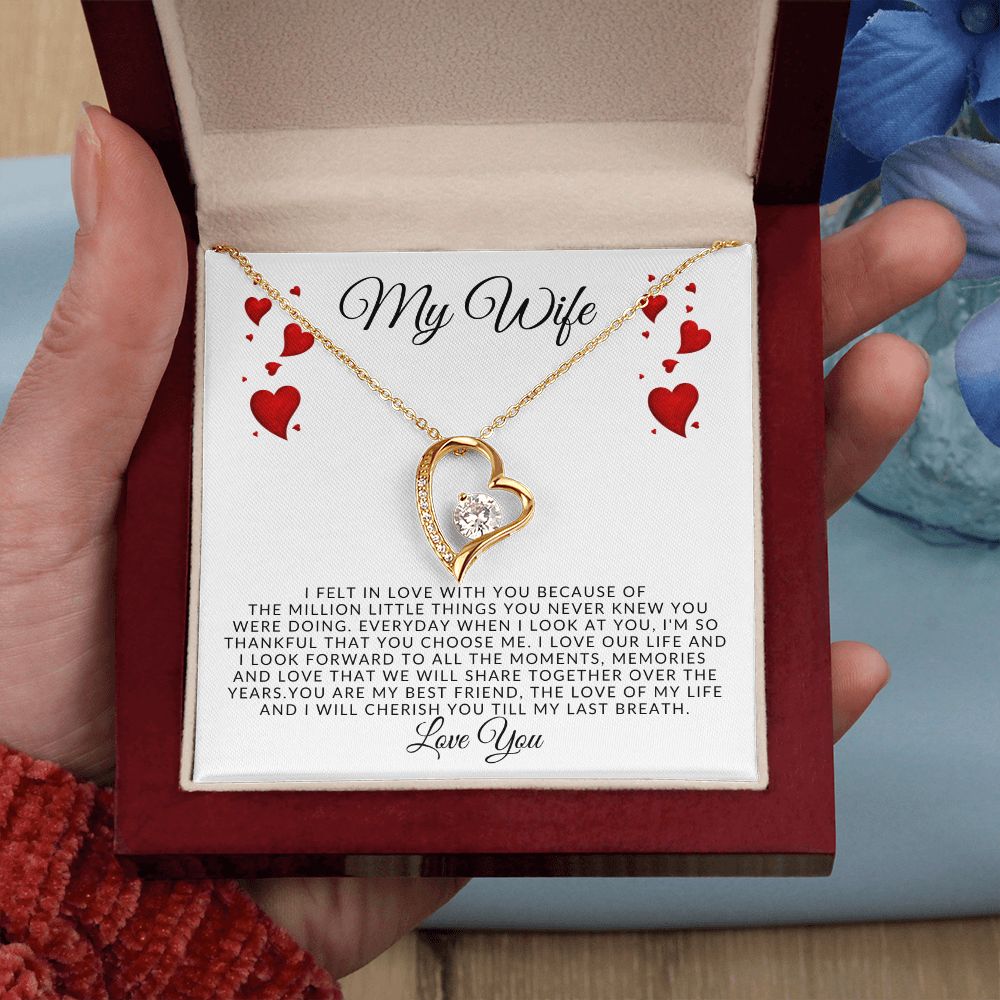 To My Wife l TILL MY LAST BREATH (Forever Love Necklace) - Stacy Style