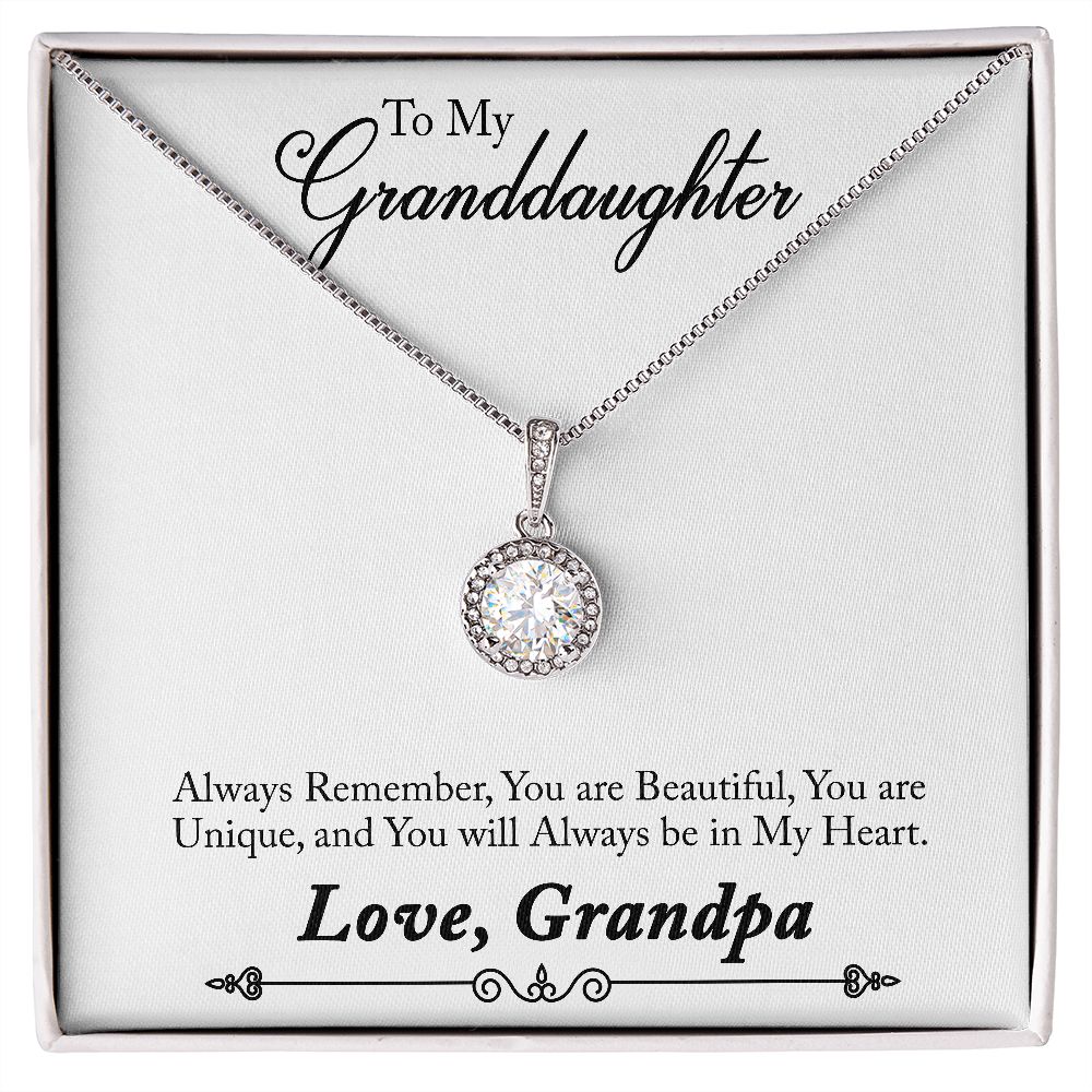 To My Granddaughter Necklace - Stacy Style