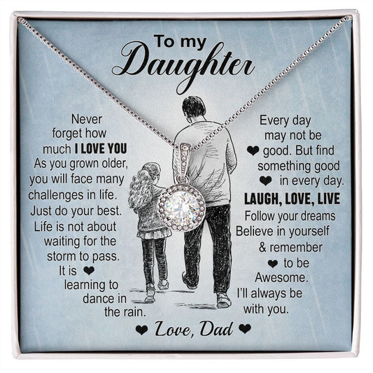 To My Daughter l Follow your dreams (Eternal Hope Necklace) - Stacy Style