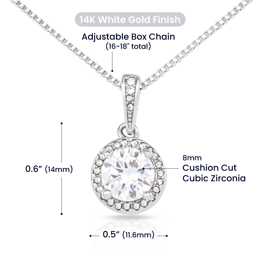 To My Daughter l Never Forget that I Love You (Eternal Hope Necklace) - Stacy Style