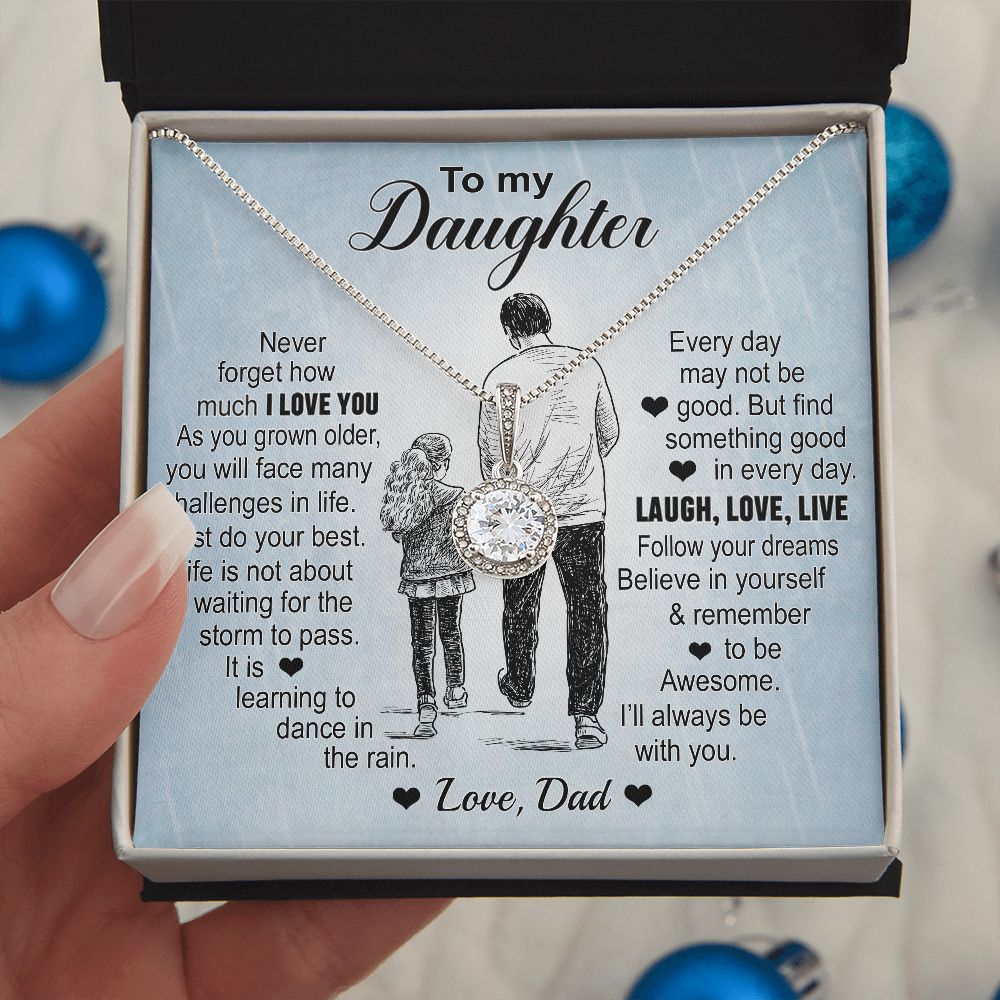 To My Daughter l Follow your dreams (Eternal Hope Necklace) - Stacy Style