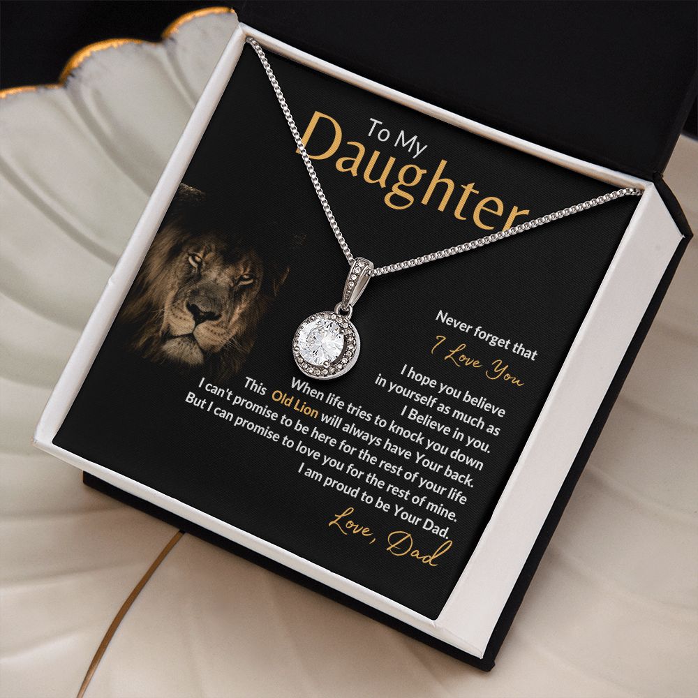 To My Daughter l Never Forget that I Love You (Eternal Hope Necklace) - Stacy Style