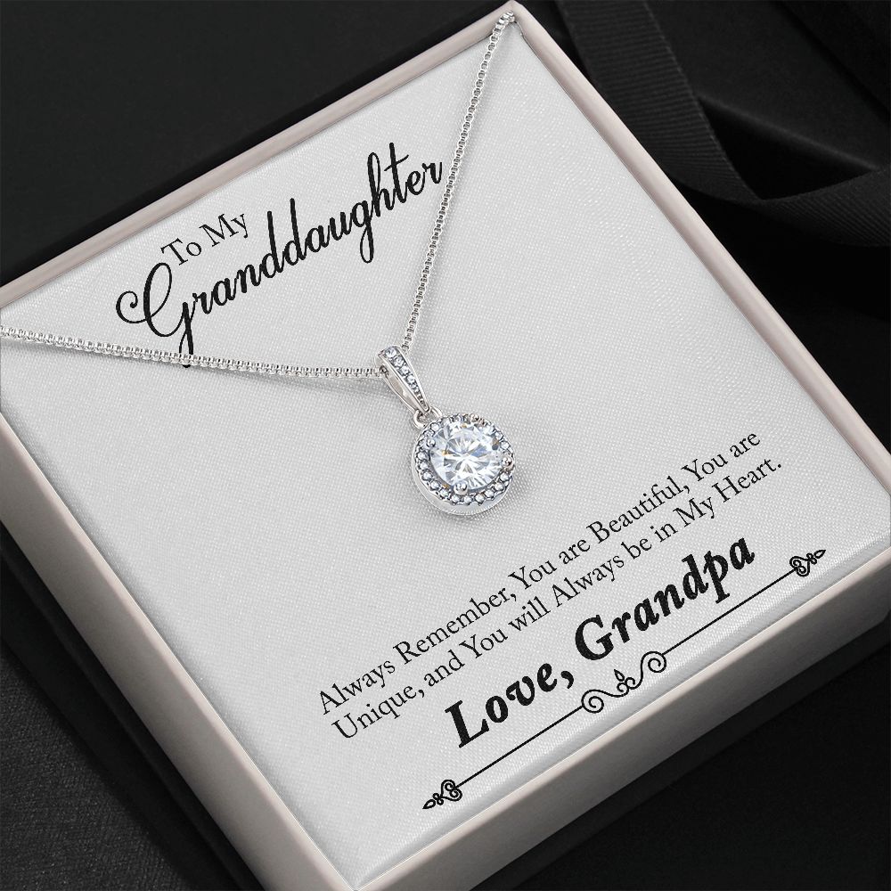 To My Granddaughter Necklace - Stacy Style