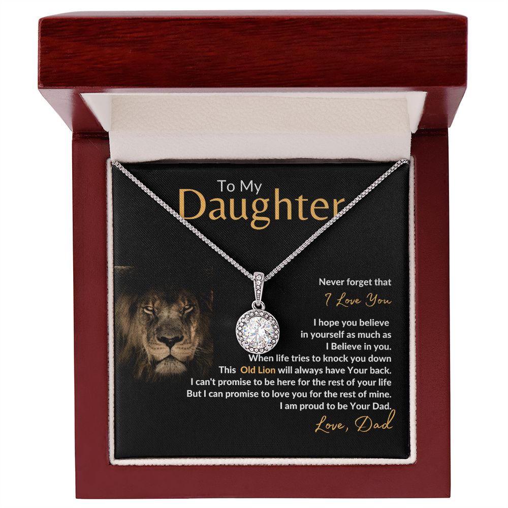 To My Daughter l Never Forget that I Love You (Eternal Hope Necklace) - Stacy Style