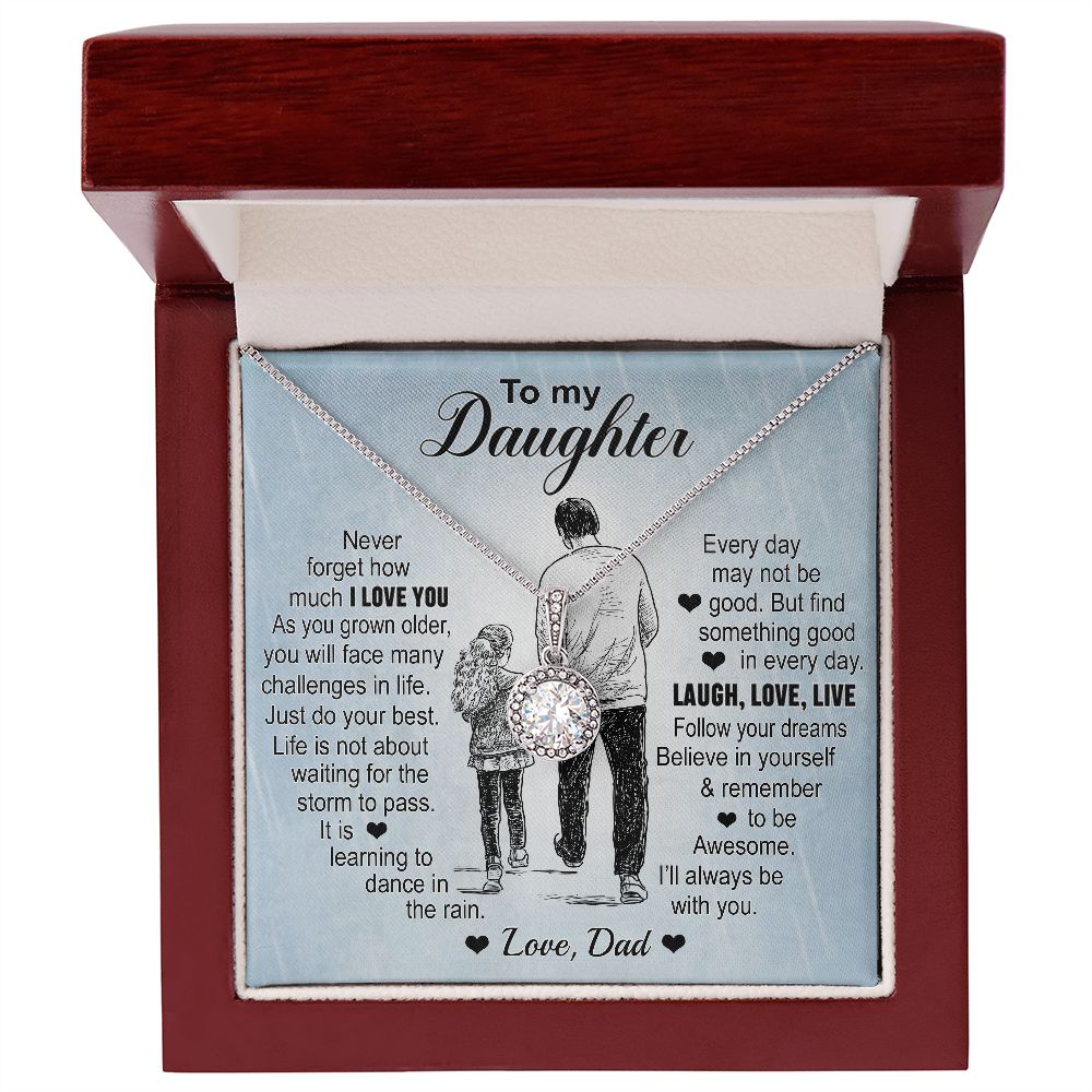 To My Daughter l Follow your dreams (Eternal Hope Necklace) - Stacy Style