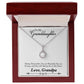 To My Granddaughter Necklace - Stacy Style