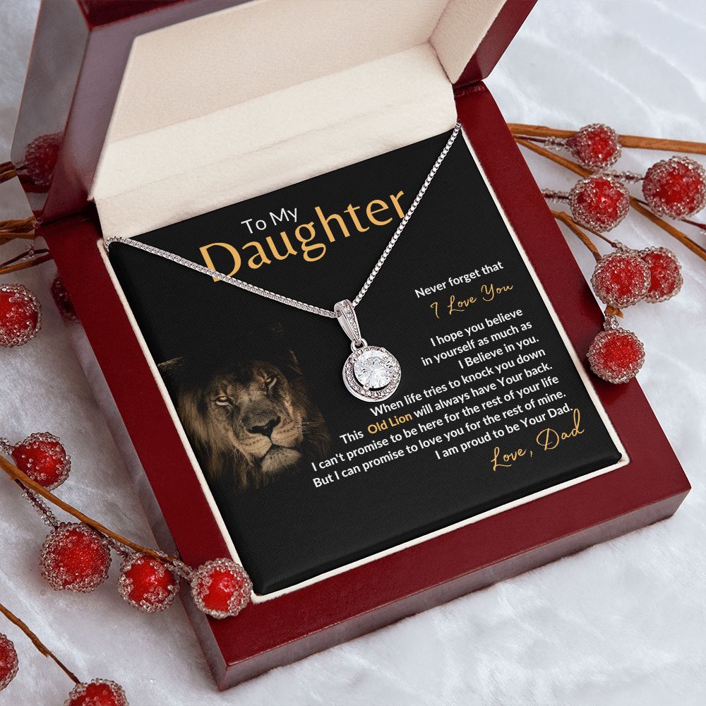 To My Daughter l Never Forget that I Love You (Eternal Hope Necklace) - Stacy Style