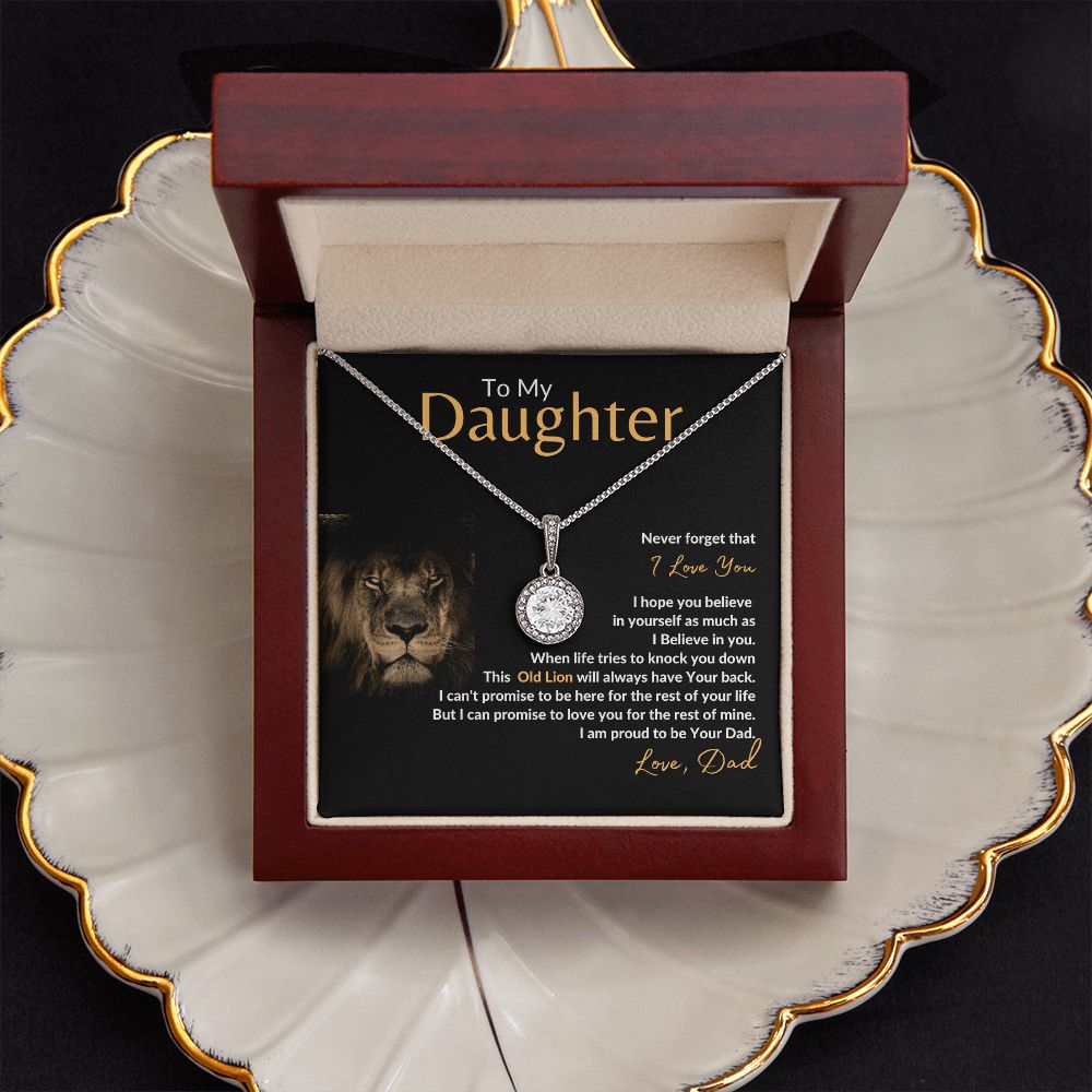 To My Daughter l Never Forget that I Love You (Eternal Hope Necklace) - Stacy Style
