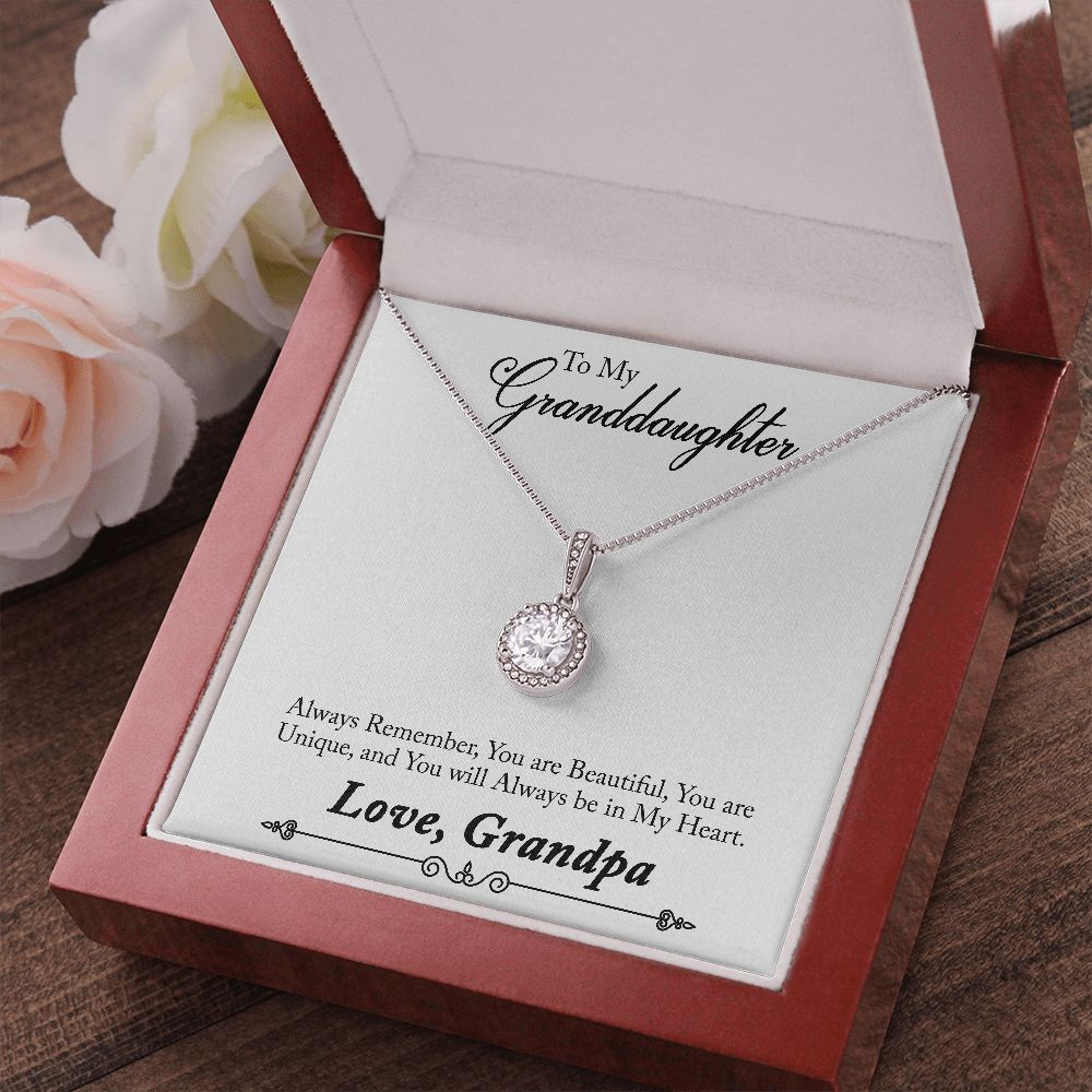 To My Granddaughter Necklace - Stacy Style