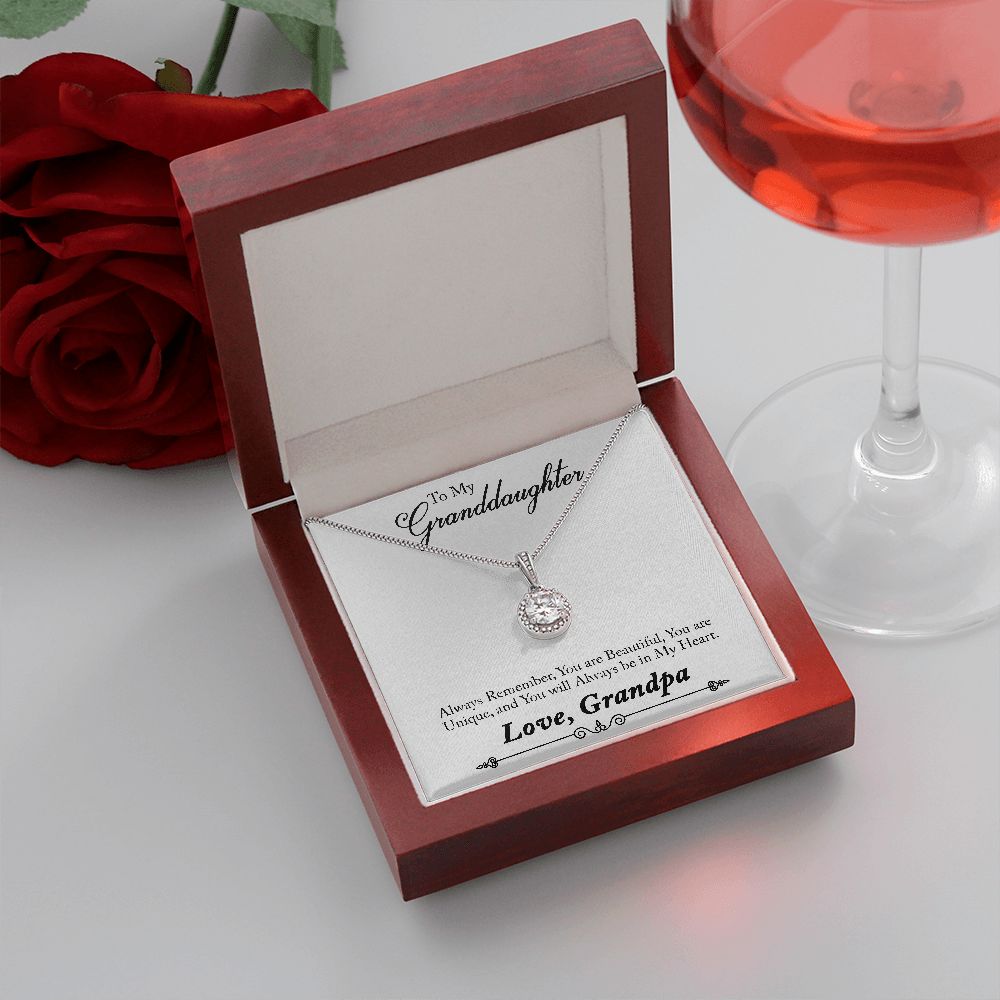To My Granddaughter Necklace - Stacy Style