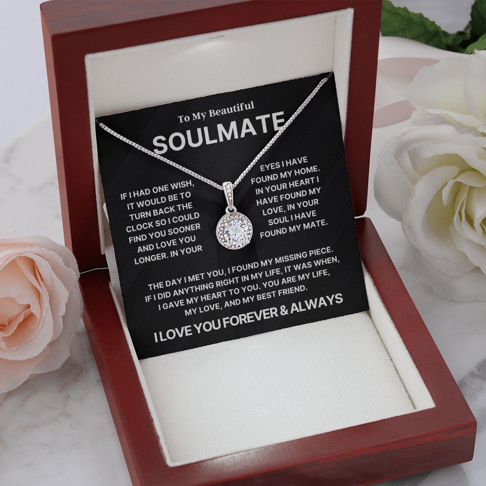 To My Soulmate l Eternal Love Necklace - Stacy Style