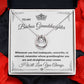 To My Badass Granddaughter l Straighten Your Crown (Lucky Necklace) - Stacy Style