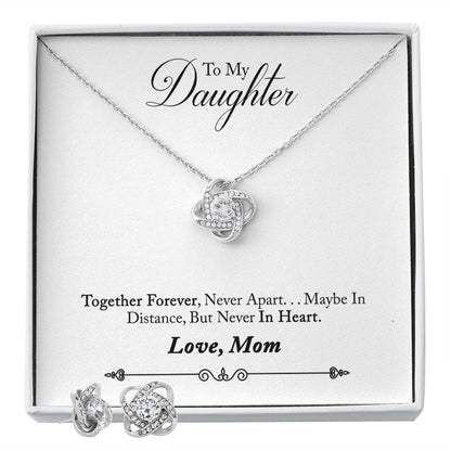 For My Daughter- (Love knot set) - Stacy Style
