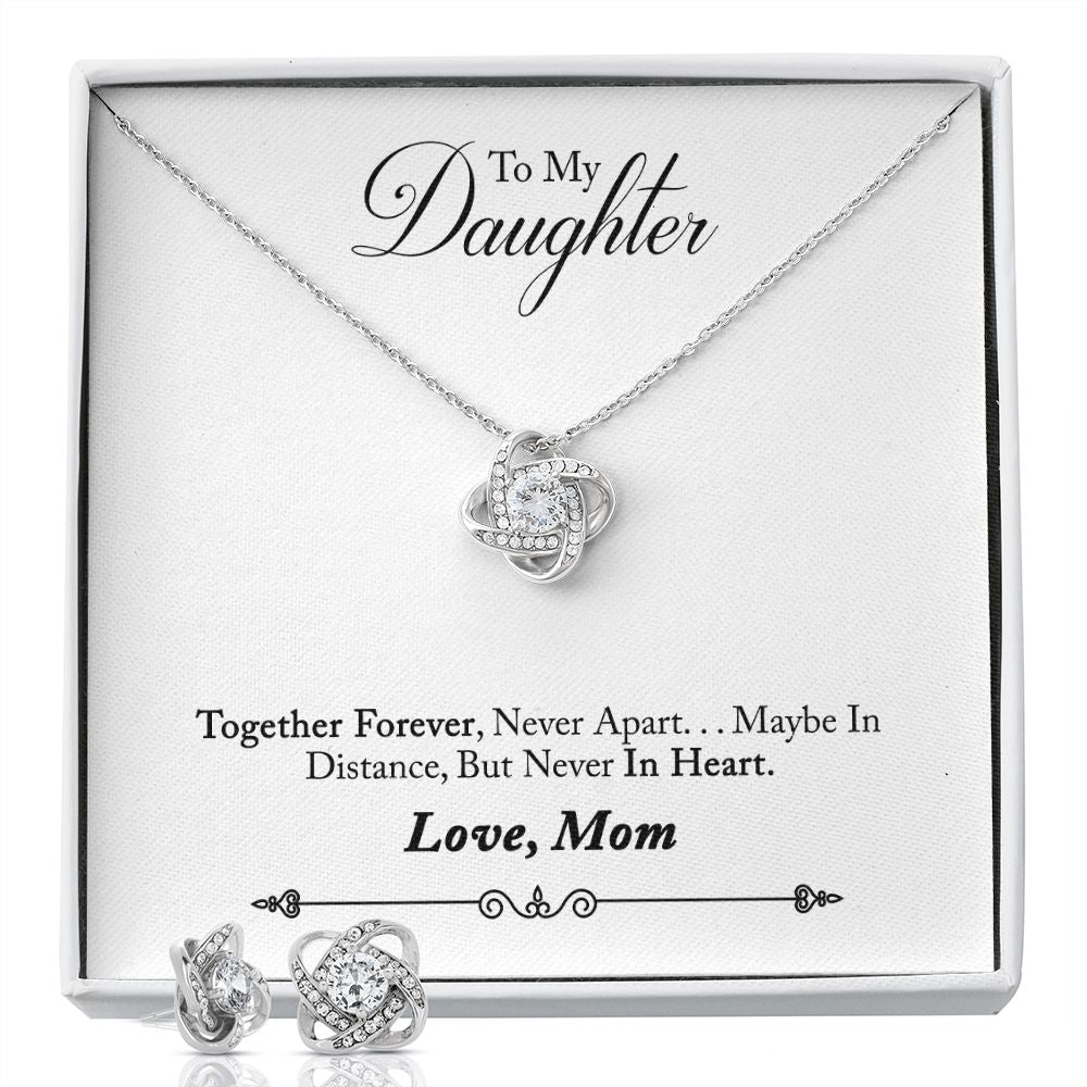 For My Daughter- (Love knot set) - Stacy Style