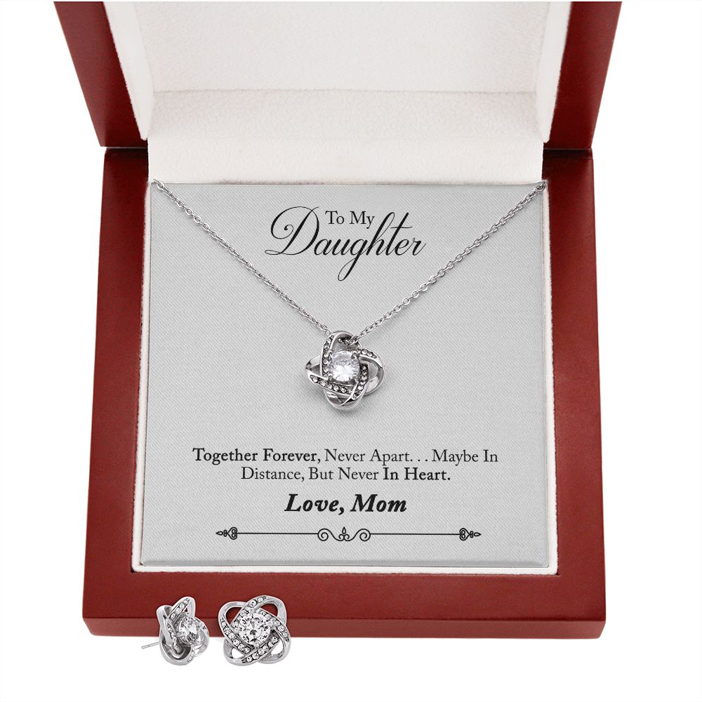 For My Daughter- (Love knot set) - Stacy Style