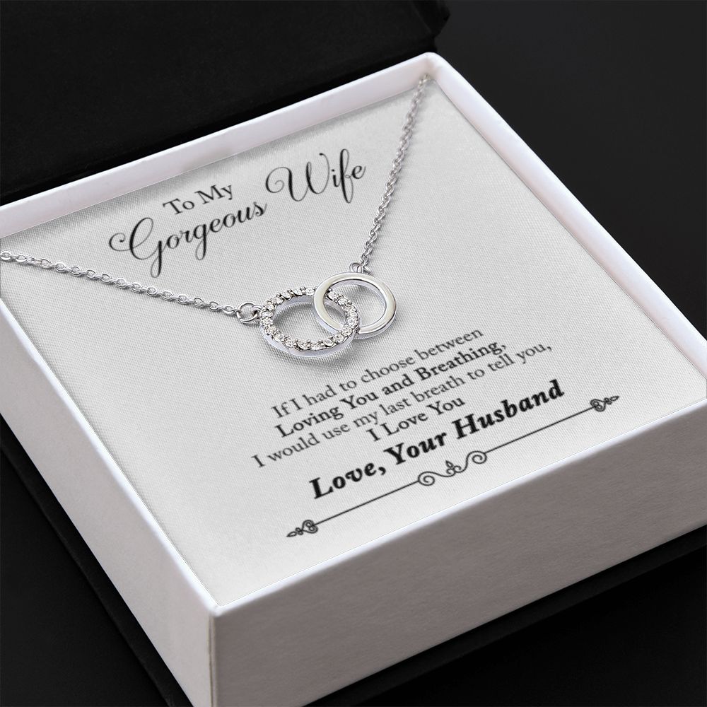 Perfect Pair Necklace to my Gorgeous Wife - Stacy Style