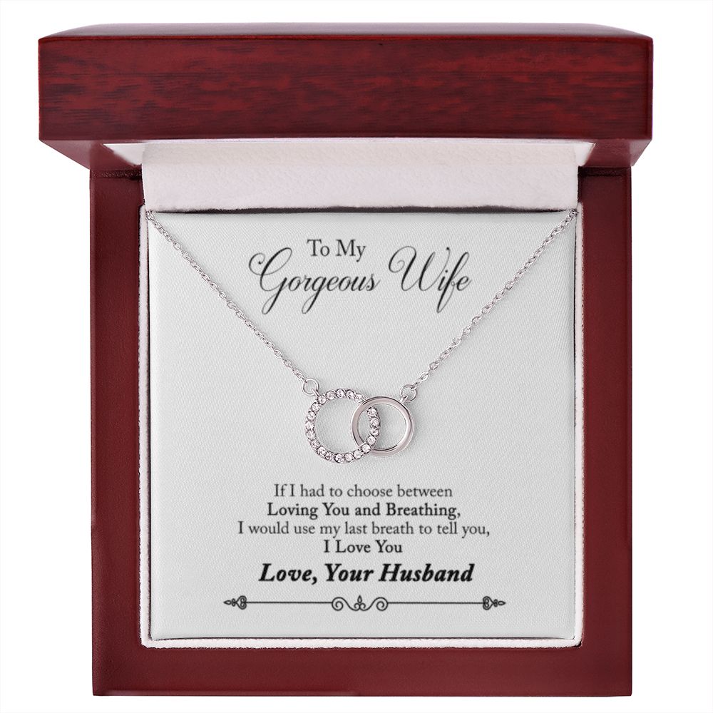 Perfect Pair Necklace to my Gorgeous Wife - Stacy Style