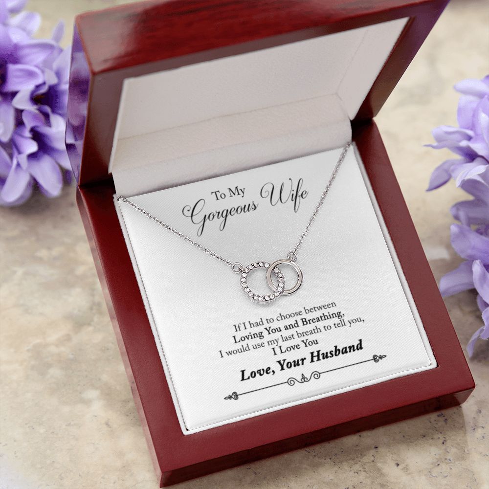 Perfect Pair Necklace to my Gorgeous Wife - Stacy Style