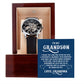 To My Grandson l My Love for you is forever (Men's Openwork Watch) - Stacy Style