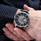 To My Grandson l My Love for you is forever (Men's Openwork Watch) - Stacy Style