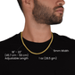Promise Necklace for Husband, Soulmate, Boyfriend (Cuban Link Chain) - Stacy Style