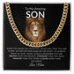 To My Amazing SON l Believe in Yourself (Cuban Link Chain) - Stacy Style