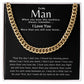 To My Man l I found my missing piece (Cuban Link Chain) - Stacy Style