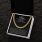 To My Man l I found my missing piece (Cuban Link Chain) - Stacy Style