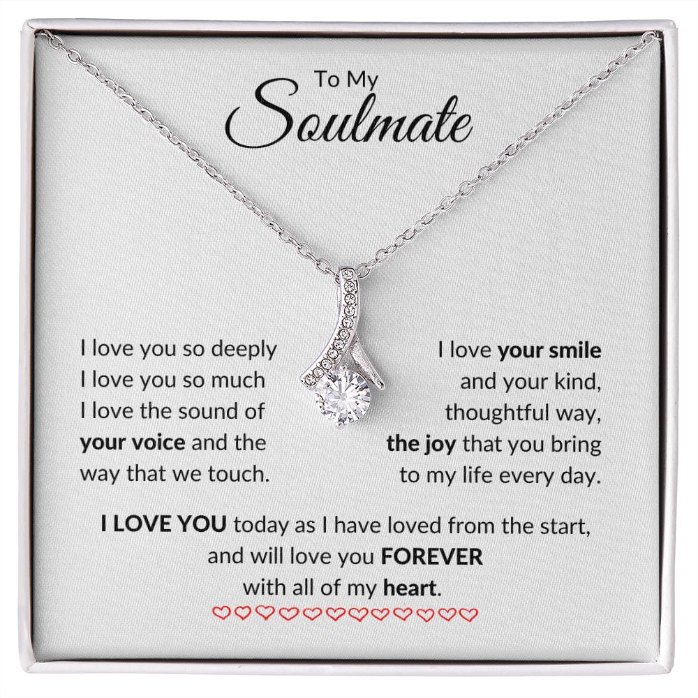 To My Soulmate l YOU BRING ME THE JOY (Alluring Beauty Necklace) - Stacy Style