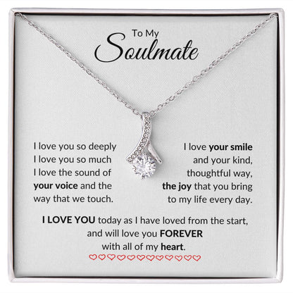 To My Soulmate l YOU BRING ME THE JOY (Alluring Beauty Necklace) - Stacy Style