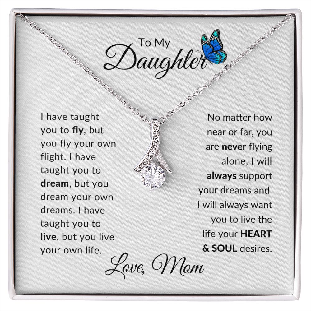 To My Daughter l I WILL ALWAYS SUPPORT YOU (Alluring Beauty Necklace) - Stacy Style